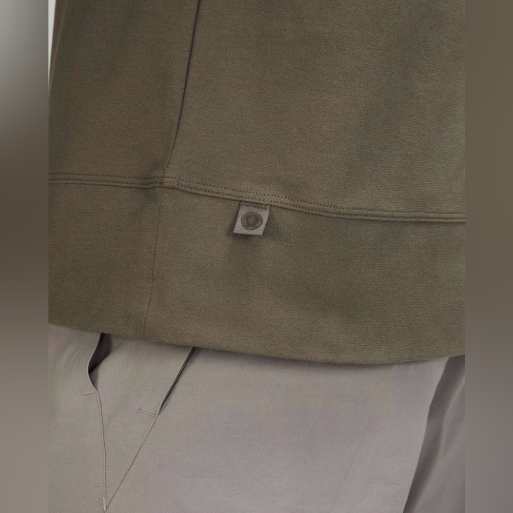 lululemon athletica Men's Crewneck Sweater in Olive Green - Picture 3 of 4